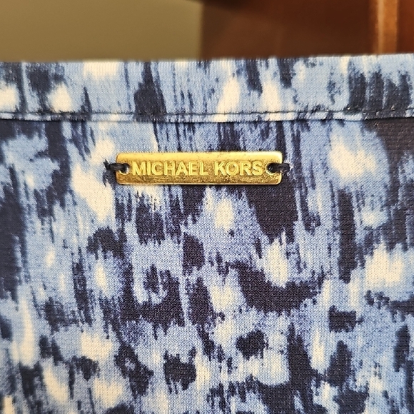 Michael Kors Blue and White  Dress - Picture 6 of 9